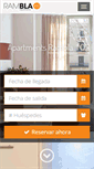 Mobile Screenshot of apartmentsrambla102.com